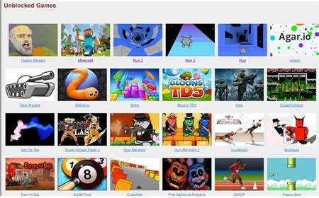 free online games not blocked.